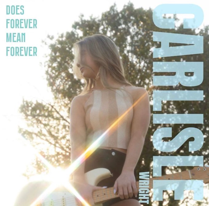 Proud of my great niece Carlisle Wright for launching the first single from her upcoming debut EP. You’re a talented singer-songwriter &amp; picker.

 Love, “Uncle Hat” 

Listen to "Does Forever Mean Forever" here: ffm.to/carlislewright