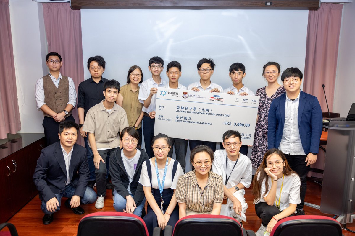 YnnoMed's tweet image. At @YnnoMed, we share the @HKSciencePark &apos;s vision in promoting #STEM to inspire next-gen innovators. Proud to support #JCCSSYL students from @ozmostteam 🇭🇰🇲🇾 &amp;amp; we wish these bright young minds every success at @F1inSchoolsHQ World Finals in Singapore 🇸🇬 next month! 💪🏎💨👏