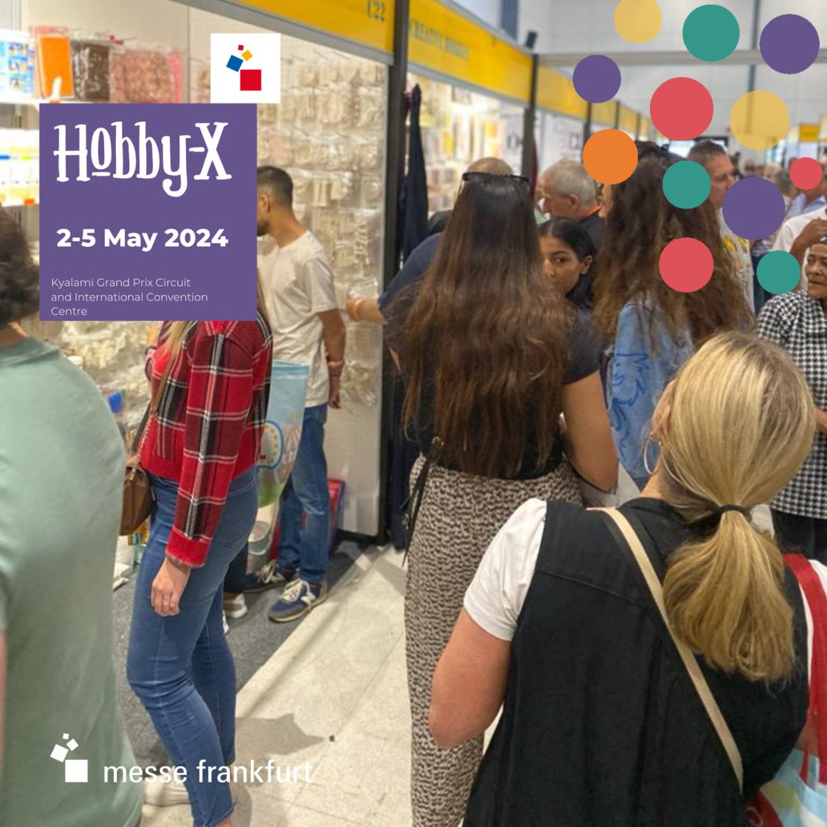 📣 Attention all artists and creators! Hobby-X24 is the place to be to showcase your work to a captivated audience. Reserve your spot today and let your creativity shine! 

#BookYourStand #HobbyX24 #ArtisticExpression