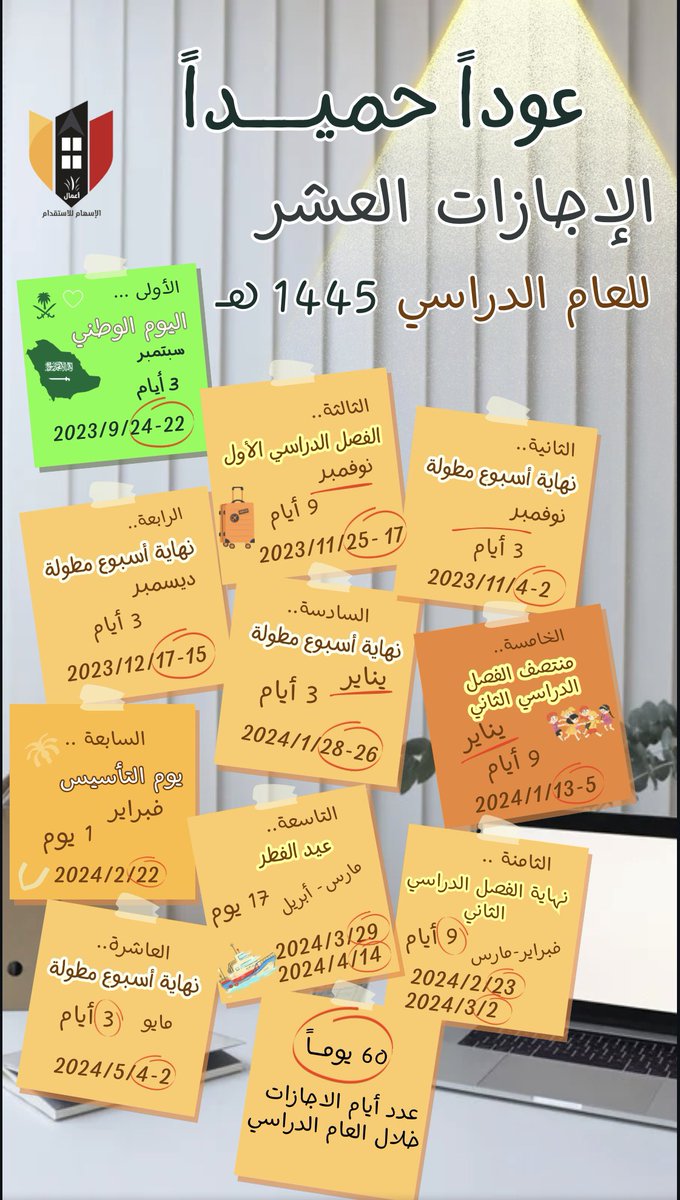 A_alissham's tweet photo. #عوداً_حميداً 
نتمنى لكم عامًا دراسيًا مليئًا بالإلهام والتفوق🤍✨

#تعليم #وزارة_التعليم #دفعة_2023 #القبول_الموحد 
#العالم_ينتظرك https://t.co/n2wktICjgB