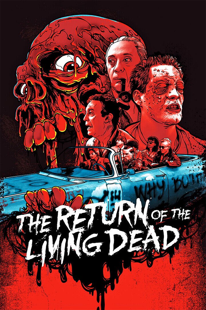 38 years ago(August 16 1985) The Return of the Living Dead was released!!😱🧟‍♂️
#TheReturnOfTheLivingDead
#Brains 
#DanOBannon
#80s 
#HorrorCommunity