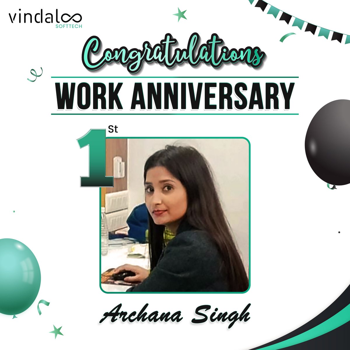 V_softtech's tweet photo. Congratulations Archana on reaching another milestone with Vindaloo Softtech! Your contributions have not gone unnoticed. We are lucky to have you in our team!
#celebrate #employeeappreciation #workiversary #vindaloosofttech https://t.co/lcxQjeiEzx