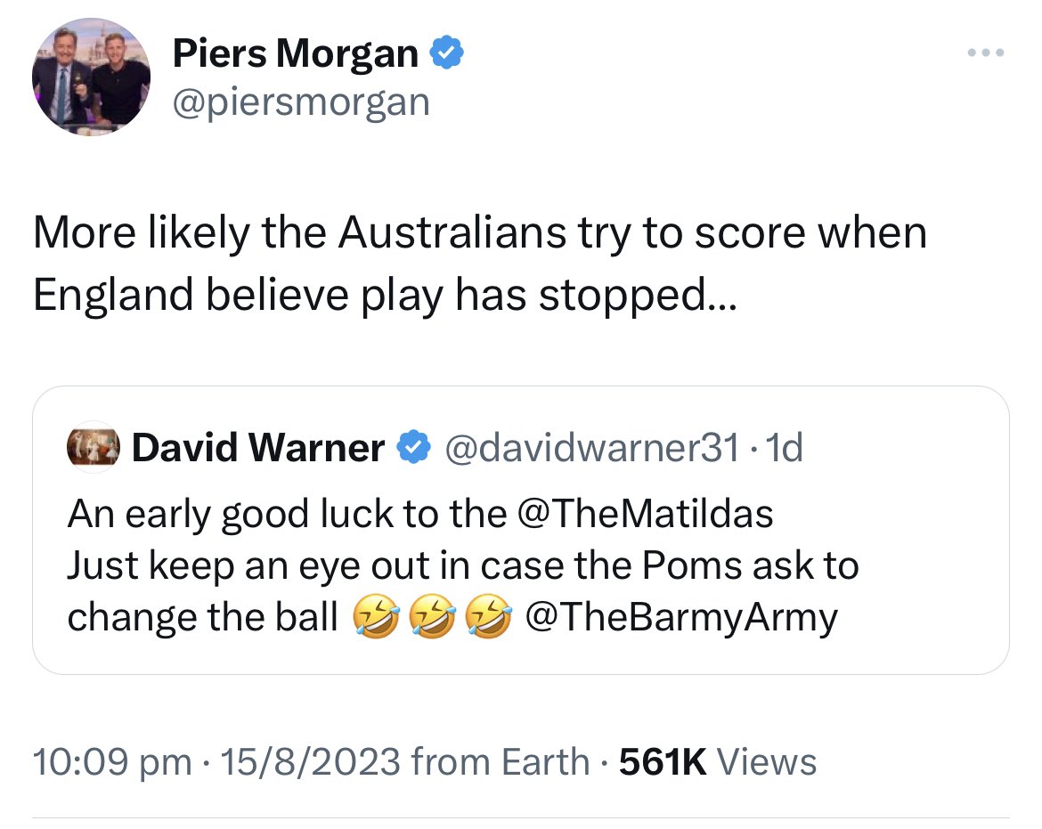the matildas have the opportunity to do the funniest thing possible
