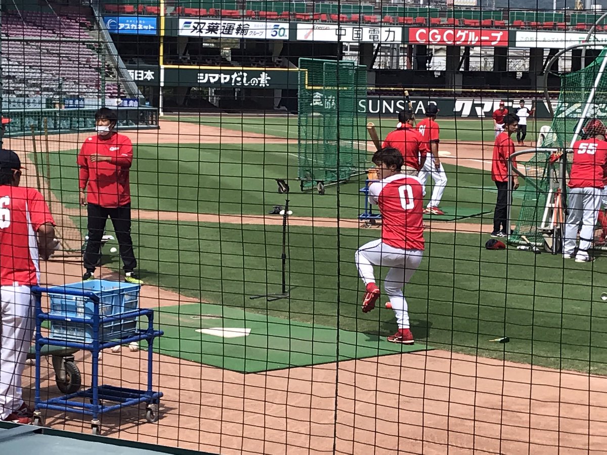 chugoku_carp's tweet photo. 背番号0を受け継いだ不屈の男 https://t.co/pDm6ihY0s8