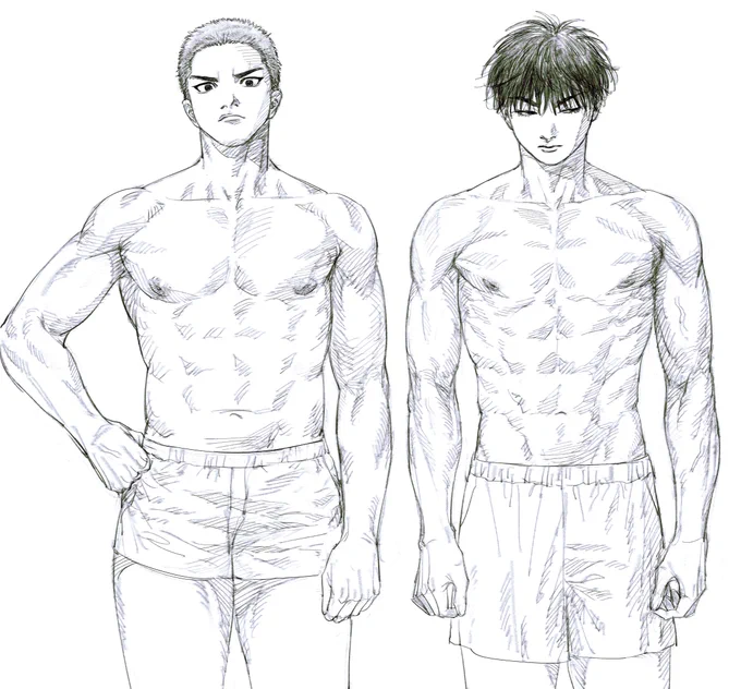 流花︎︎/탱백 body difference 