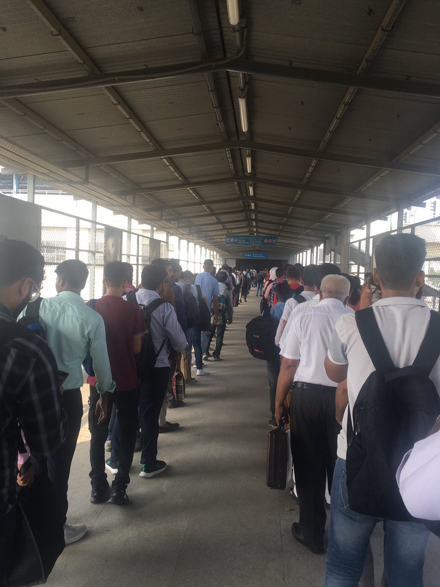 imamitkaushik's tweet image. @OfficialDMRC Very disappointing at #Samaypurbadli metro station. For last two weeks it’s taking 15 to 30 minutes to enter metro station. Mess created after paper ticket introduced, doubt on this decision. #Savepapersavetrees