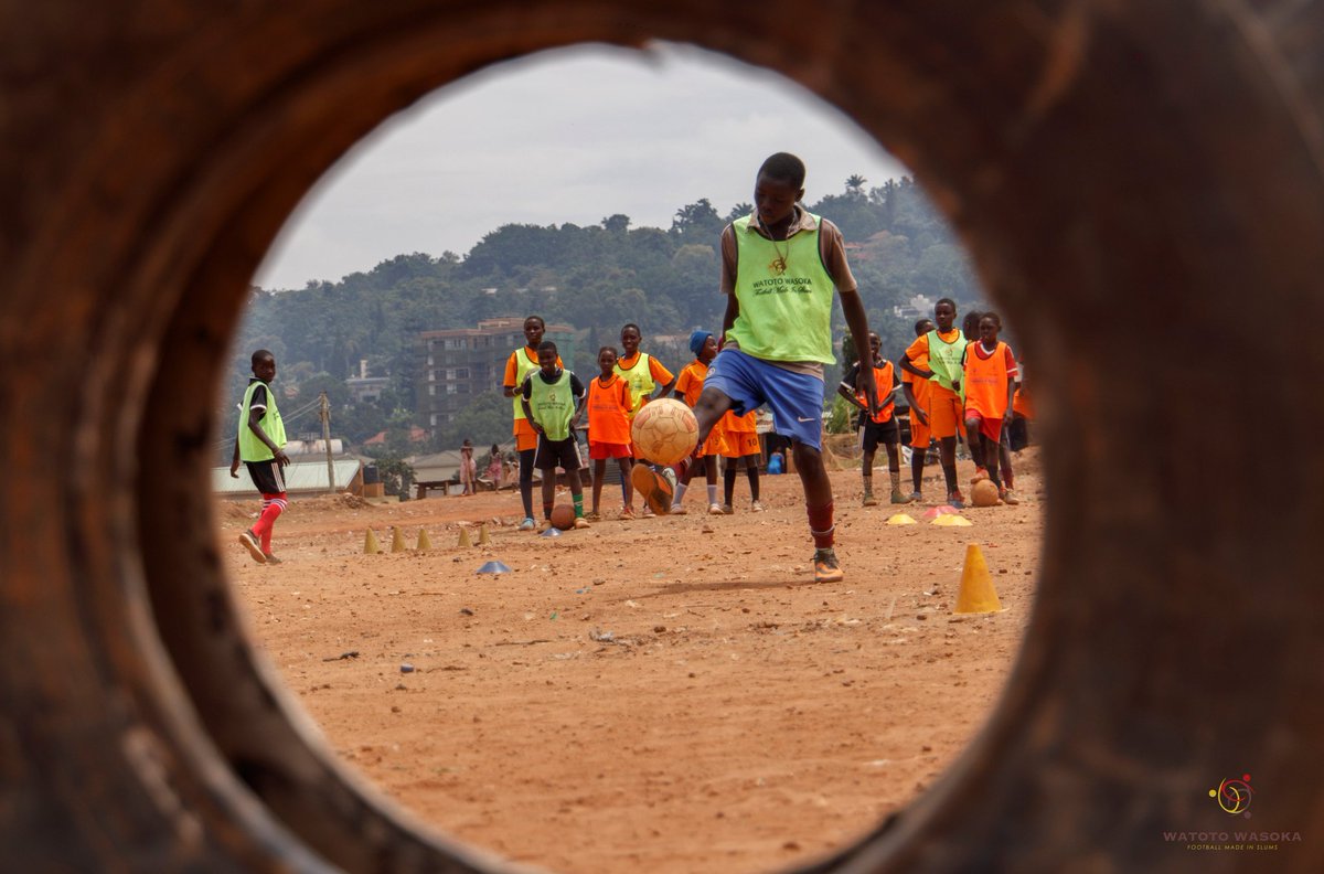 #Football4WASH = Sanitation and hygiene using adapted football 'drills' #FootballKids #FootballMadeInSlums