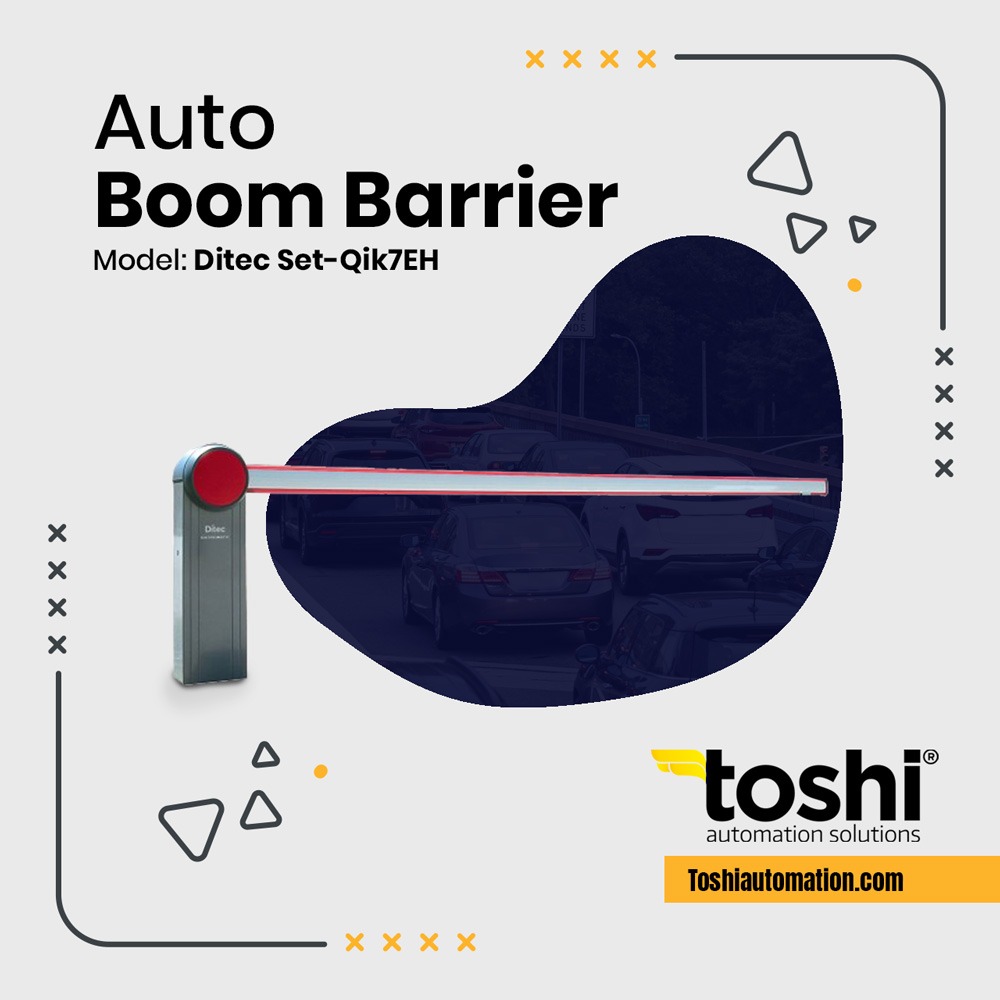 Toshi Automation Solutions presents Automatic #BoomBarriers with Italian technology security at exit and entry points of any premises. Widely used to secure office complexes, factories, building apartments, malls, parking lots, toll plazas. More info: bit.ly/2U1wBrv