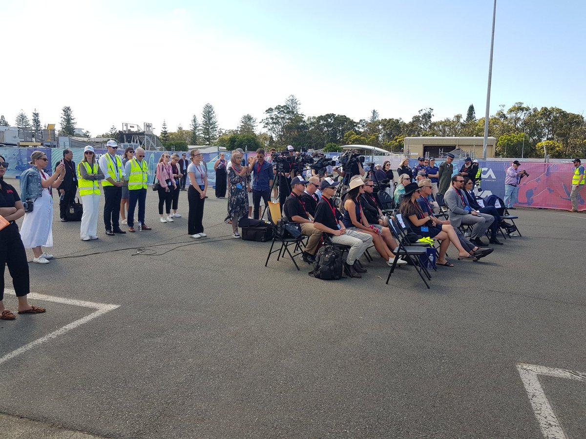 Earlier today at the <a href="/pacificairshow/">Pacific Airshow</a> media launch for the #PacificAirshowAus at #GoldCoast airport