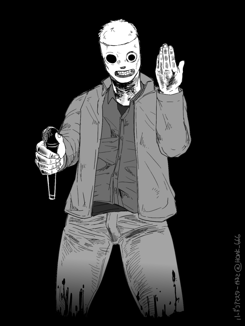 HCMK_666's tweet photo. "Jump the fuck up"

I really like the way how Corey Taylor grips a microphone🎤 https://t.co/tfz7fyMjNy