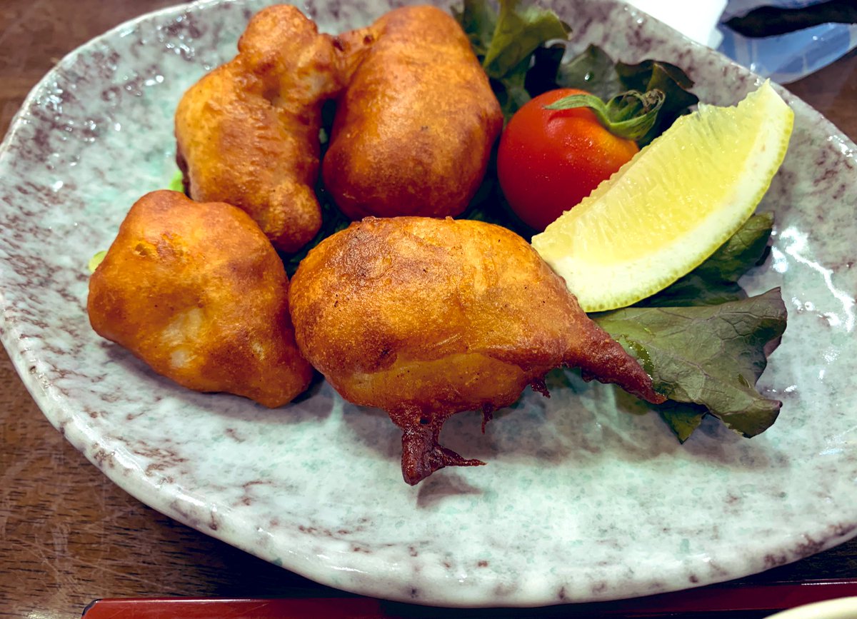 マグロ！！！アンコウ（の唐揚げ）！！！
