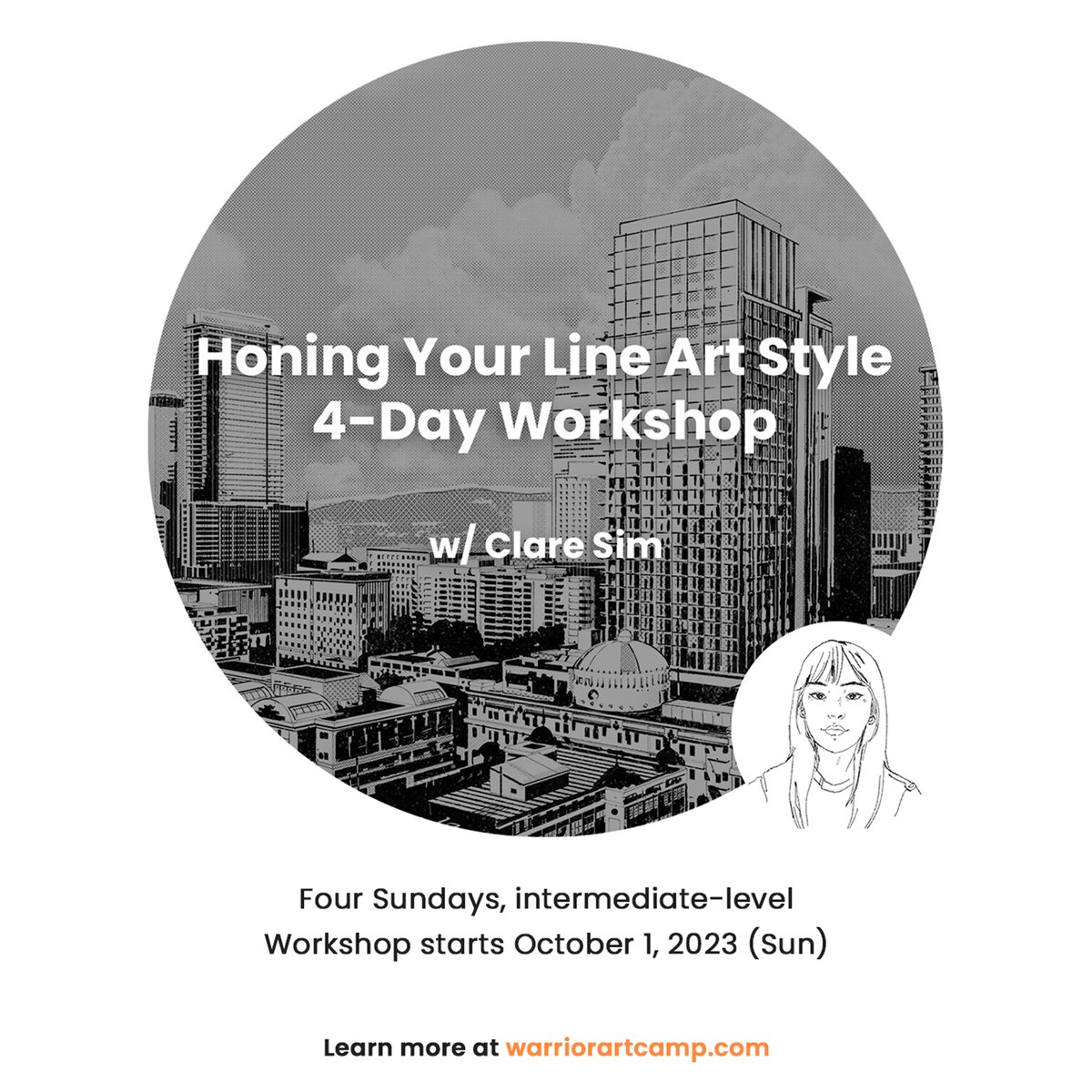 warriorartcamp's tweet photo. NEW WORKSHOP ALERT 🎆 @misosimi will guide participants to dive deeper into the world of line art and helps them discover their own line art style and potential in this 4-day workshop. ✨

Registration opens on August 18th, 2023 at 12 PM PT!
More info on our site 🌟 https://t.co/WismRAPQuT