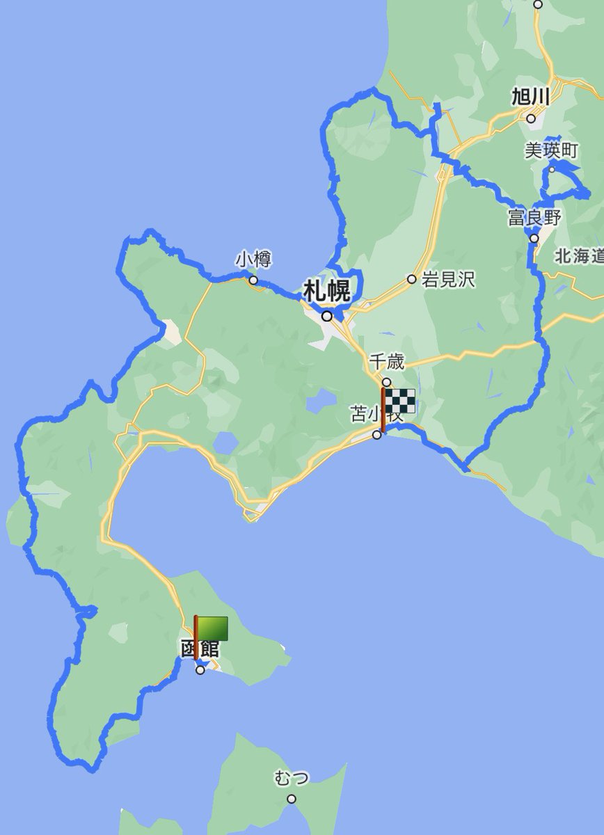 misteal's tweet photo. 道内1228km
無事帰りのフェリーターミナルまで辿り着きました、来年またお会いしましょう😎 https://t.co/yUQGy2BVPZ