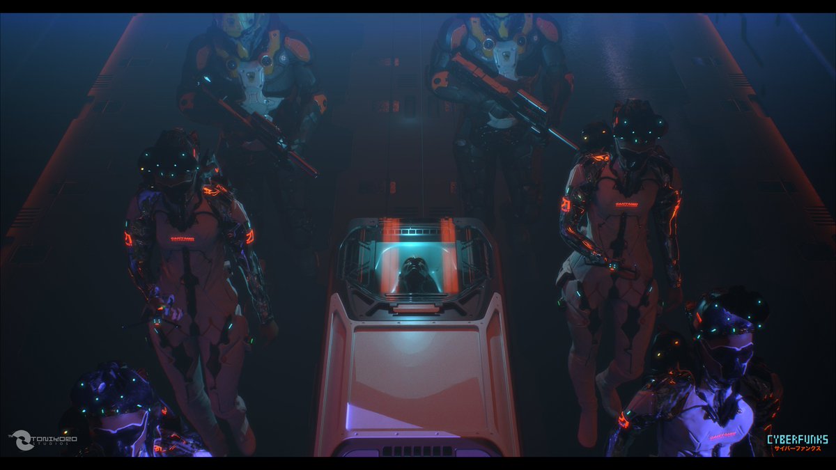 Cyber_Funks's tweet image. There are mysteries deep within the world of #Cyberfunks #ALPHA - "The Subject"