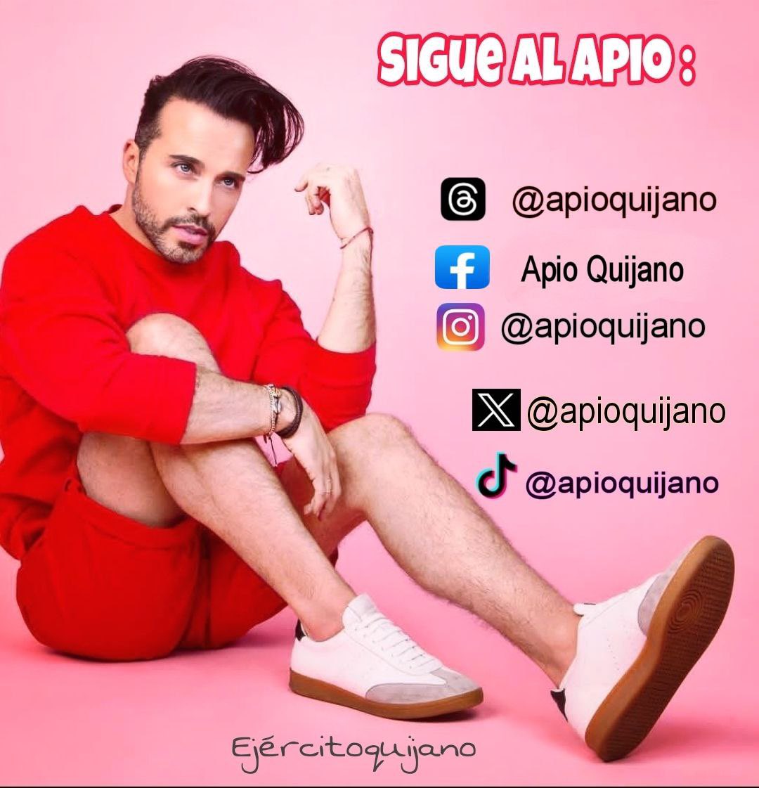 noticiasimpo's tweet photo. Sigan a Api @apioquijano en todas sus redes ! #TeamApio #TeamInfierno #LaCasaDeLosFamososMx https://t.co/D0mwYJ3q3F
