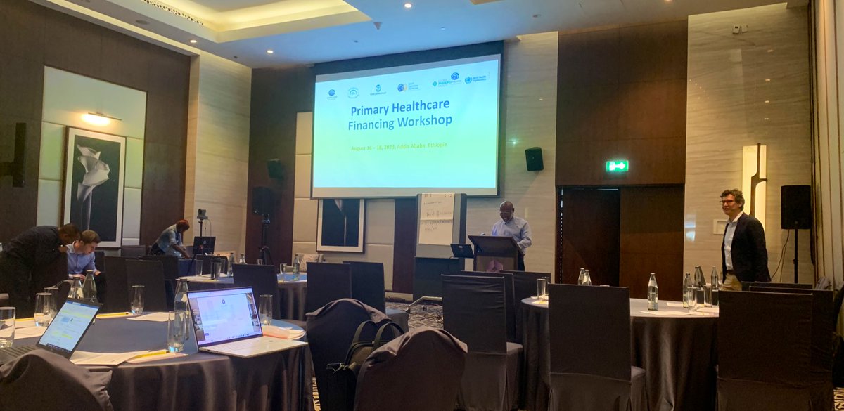 About to start: #primary #healthcare #financing workshop