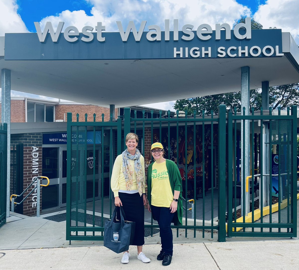Such a pleasure to welcome @MissFitz75 Head of <a href="/LliswerryHigh/">Lliswerry High</a> in Wales to Westy today to discuss all things leadership with Principal <a href="/Krystal_Bevin/">Krystal Bevin</a>