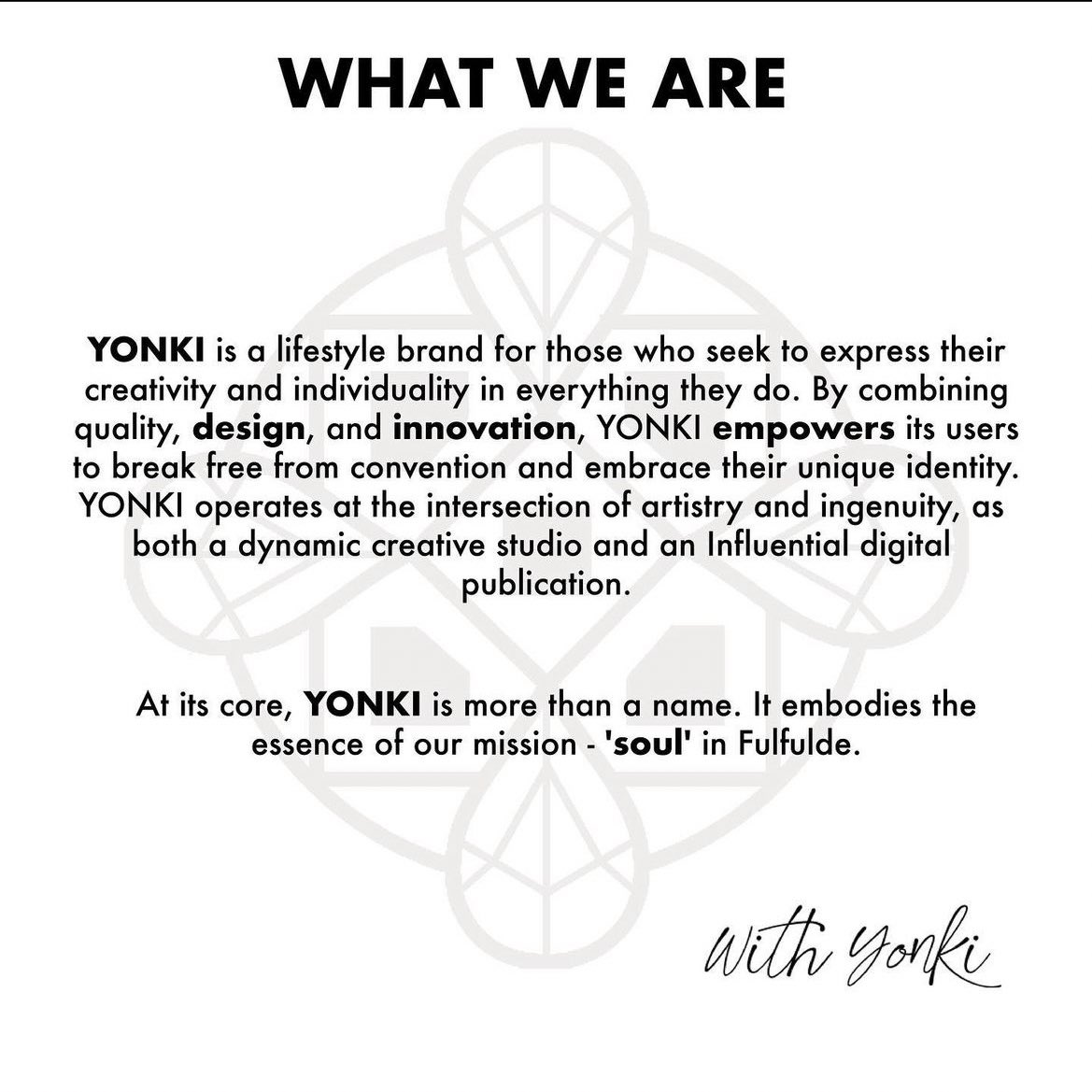 yonkiabuja's tweet photo. Welcome! This is YONKI
Join us as we embark on this exciting journey! 
We can’t wait to show you what we have in store! https://t.co/hxX8EVm95f