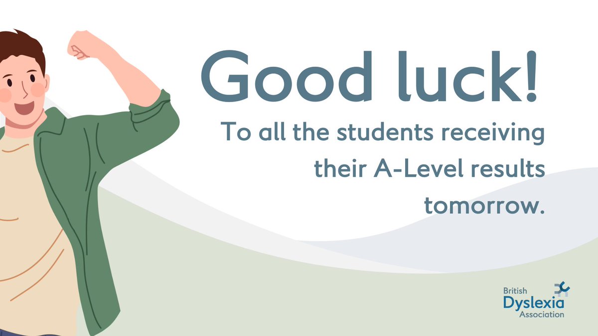 Sending a heartfelt wish to all those awaiting their A-level results. No matter the outcome, remember that you’ve already shown incredible resilience and strength. Best of luck ⭐

#Dyslexia #ExamResults #ALevels