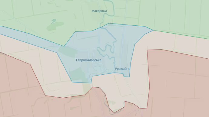 IuliiaMendel's tweet photo. Urozhaine is 🇺🇦. Officially confirmed by Ukrainian MoD. It is a small village north of Moscow's formidable defensive line and on the road to occupied Mariupol.
“Ukraine's advance into Urozhaine could prove significant. Kyiv's troops have reportedly taken punishing losses in trying to reach and breach the first line of Russia's network of fortifications named after the former commander of the invasion, General Sergei Surovikin, who oversaw a broad consolidation of Russian defenses in southern Ukraine in late 2022.” - Newsweek writes.
Urozhaine is still around 5 miles north of the first line of the Surovikin fortifications. The ISW described the Ukrainian advance here as "tactically significant." Ukrainian and Russian milbloggers noted the settlement's important role in local Russian supply networks, suggesting its fall would complicate Moscow's defense of the wider area.