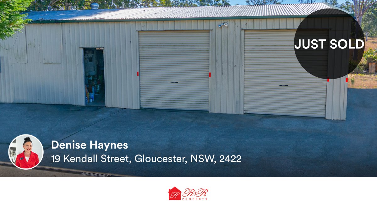 RandRProperty's tweet photo. 🚘 2
📍 19 Kendall Street, Gloucester, NSW, 2422

My latest sale on RateMyAgent.

https://t.co/omTeLnFogB

...
#ratemyagent #realestate #R_and_R_Property https://t.co/1JbZDzTOdS