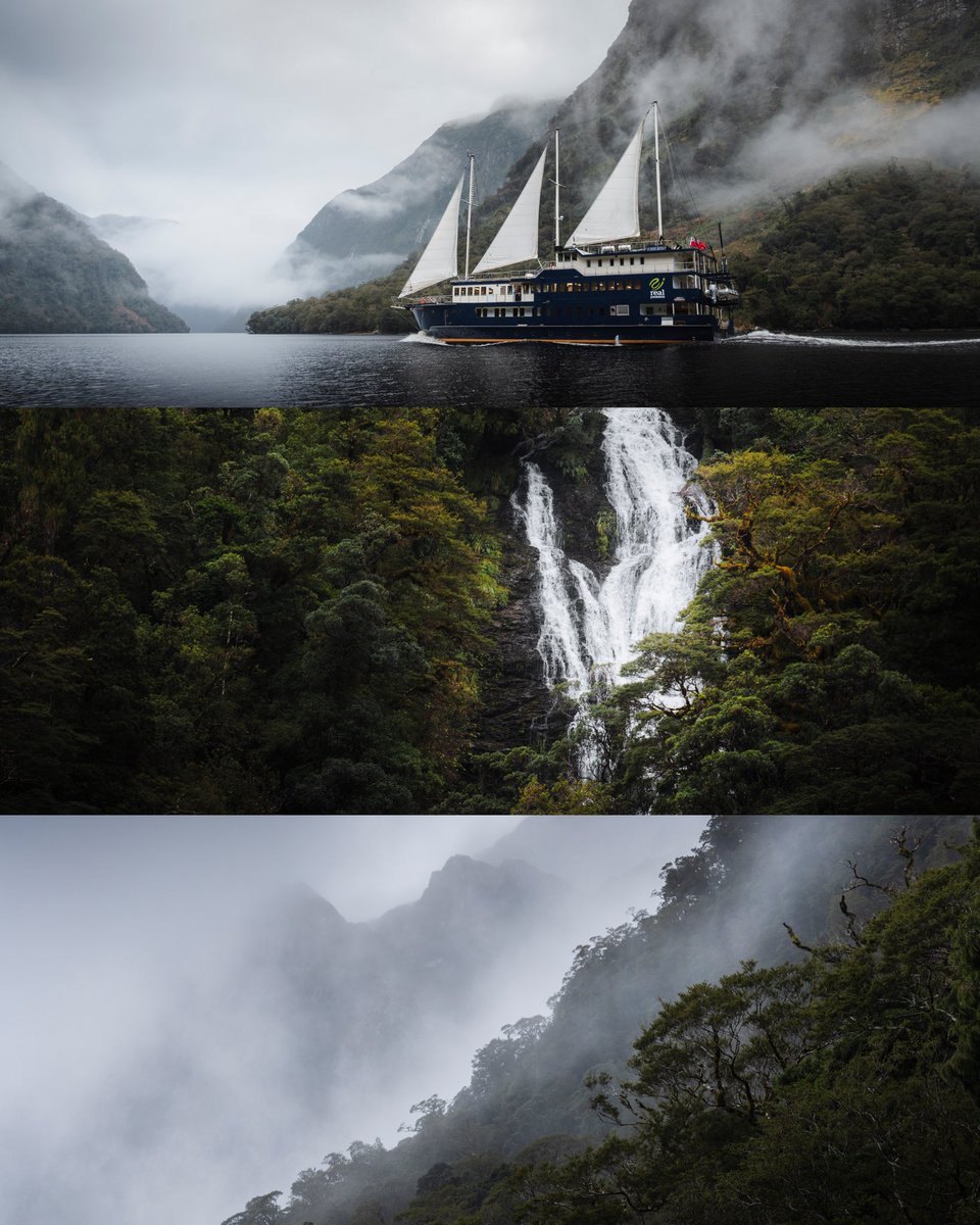 Frames from the mighty Patea / Doubtful Sound 🏔️