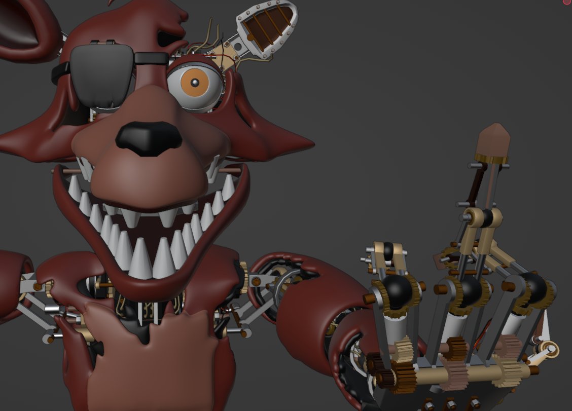 Withered Foxy -FNaF2- in 2023