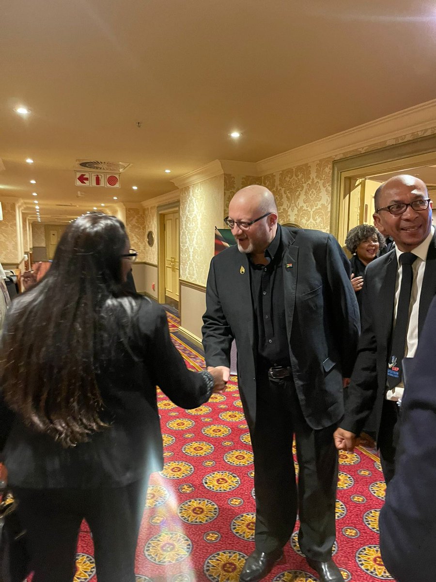 UIMSouthAfrica's tweet photo. President Neil De Beer, Vice President Fatima Abdool &amp; Secretary General Jacques Taljaard has arrived at the venue!
#NationalConvention2024 #VoteUIM2024 #VoteNeilDeBeer2024 #NeildeBeer4President
#uim #uimsa #southafrica  #neildebeer #moonshotpact #SANews #ANCMustFall #Twitter https://t.co/8ptFxo3s8v