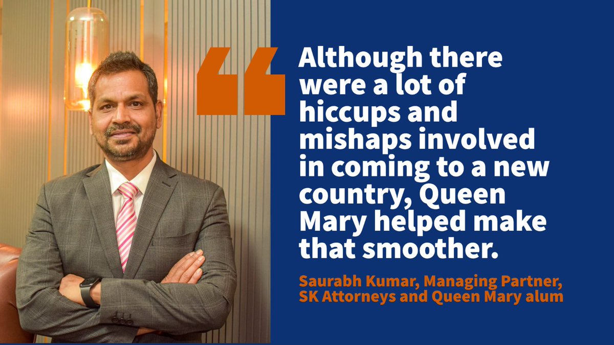 Celebrating South Asian Heritage Month! Meet Saurabh Kumar: An inspiring alumnus hailing from India to QMUL. Join his journey of cultural exploration, academic excellence, and global connections! Ready to be inspired? Read the full blog here
rb.gy/ip8g7