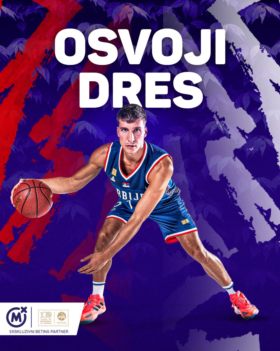MozzartBet's tweet photo. 🏀🇷🇸🏀 Mozzart kao ekskluzivni beting partner @KSSrbije poklanja dres Orlova🏀🇷🇸🏀

Sve što je potrebno da uradite je da: 

• Pratite @mozzartbet ✅

• Retvitujete uz quote 🔁

• Prognozirate koji srpski reprezentativci će postići prve i poslednje poene na meču protiv Portorika 🏀

U četvrtak ćemo proglasiti jednog srećnog dobitnika dresa 👋