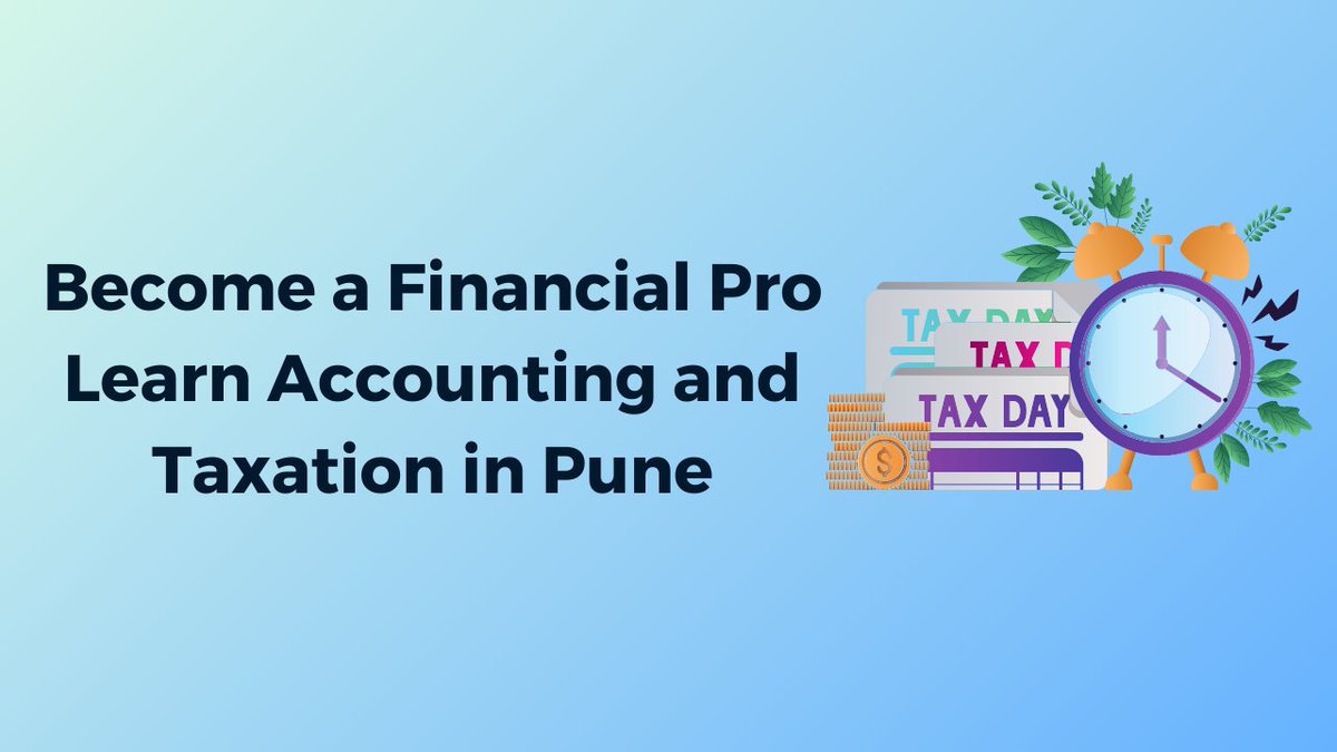 Become a Financial Pro Learn Accounting and Taxation in Pune

Explore the world of finance with our comprehensive Accounting and Taxation Course in Pune. Gain practical skills in financial management, tax strategies
henryharvin.com/accounting-and…
#AccountingCourse #hernyharvin