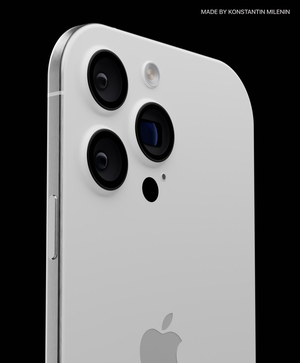 mi_konstantin's tweet photo.  Concept: iPhone Concept One

📱New display without frames, titanium case, next-generation Face ID under the screen, updated cameras and design - innovation and style in one device.

Work: @mi_konstantin 
Created in #Blender3D
Wallpapers @AR72014 

#Concept #iPhone #ConceptOne https://t.co/A8IBrmIj03