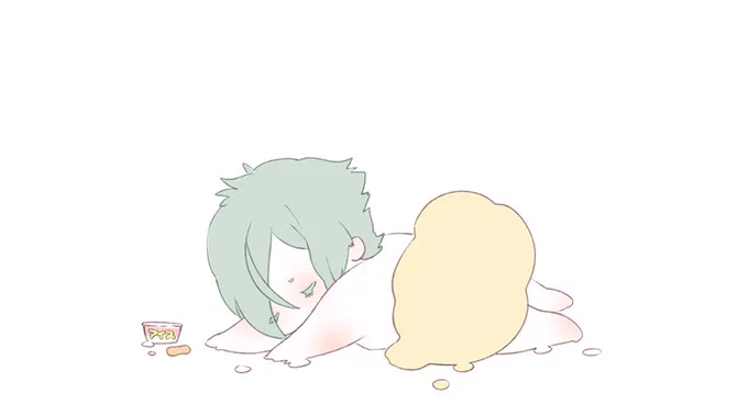 おとうととけちゃった(  ◜◒◝  ) 