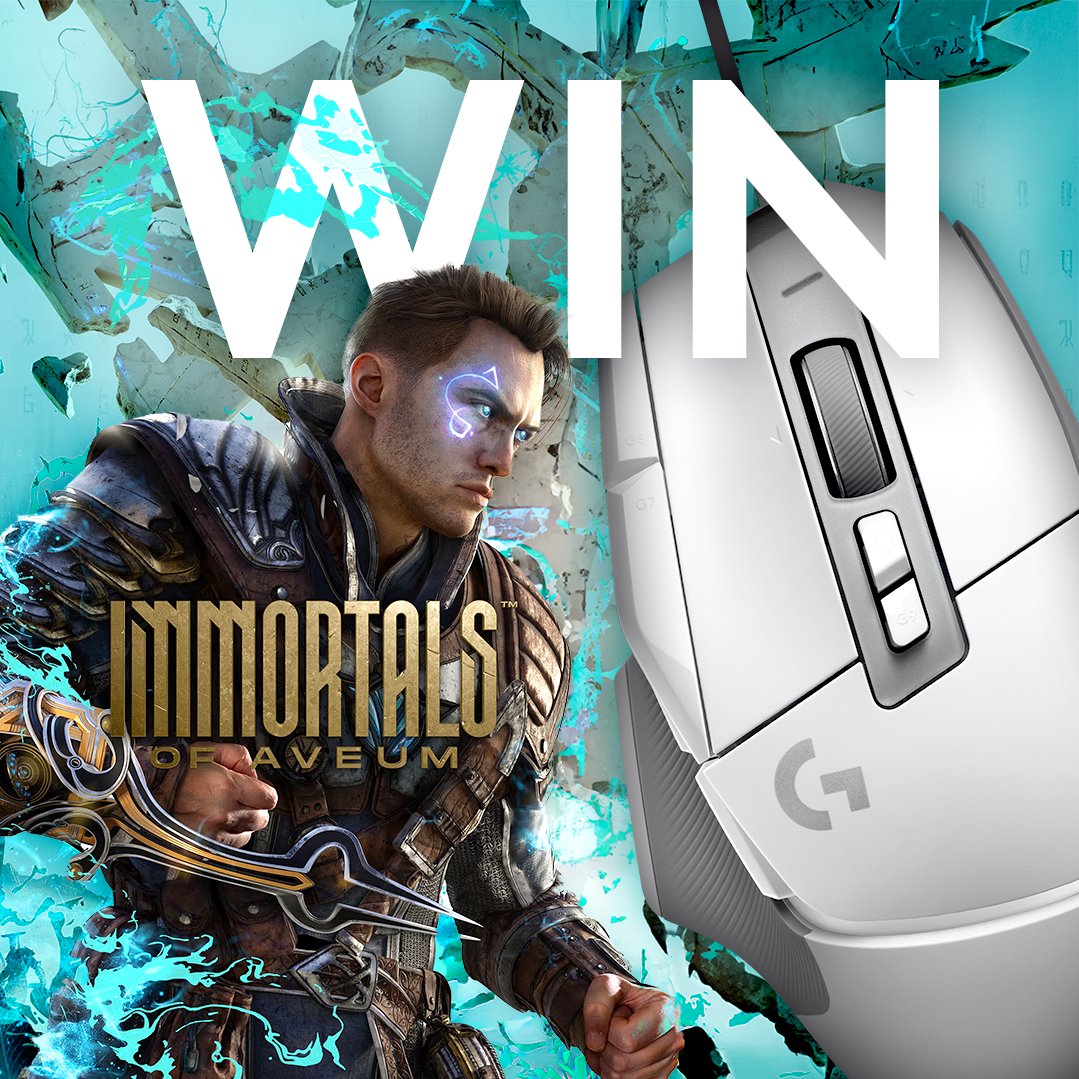 LogitechG_ANZ's tweet photo. ⚡ WIN a G502 X + #ImmortalsOfAveum codes! ⚡

For the chance to WIN a G502 X and codes courtesy of @EA for you + your mates:

✅ Follow @LogitechG_ANZ.
✅ Retweet this tweet.
✅ Tell us what magic power from a game you wish you had in real life. 

More info below.👇 https://t.co/QR7mYgE9vd
