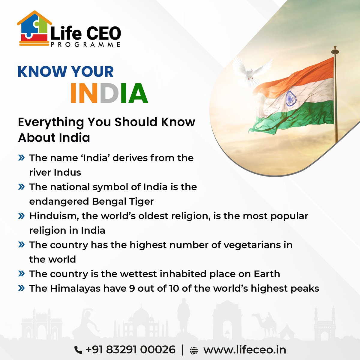 LifeCEO_Prog's tweet photo. Go to the Link : https://t.co/aop5YDK1sH
#lifeceoprogramme #lifeceo #onlinelearningplatform #onlinelearning #education #onlinecourses #socialskills #wellnessskills #houseskills #managementskills #videolessons #holisticlifemanagementcourses #india #knowyourindia #india https://t.co/phcGQR5ZXb