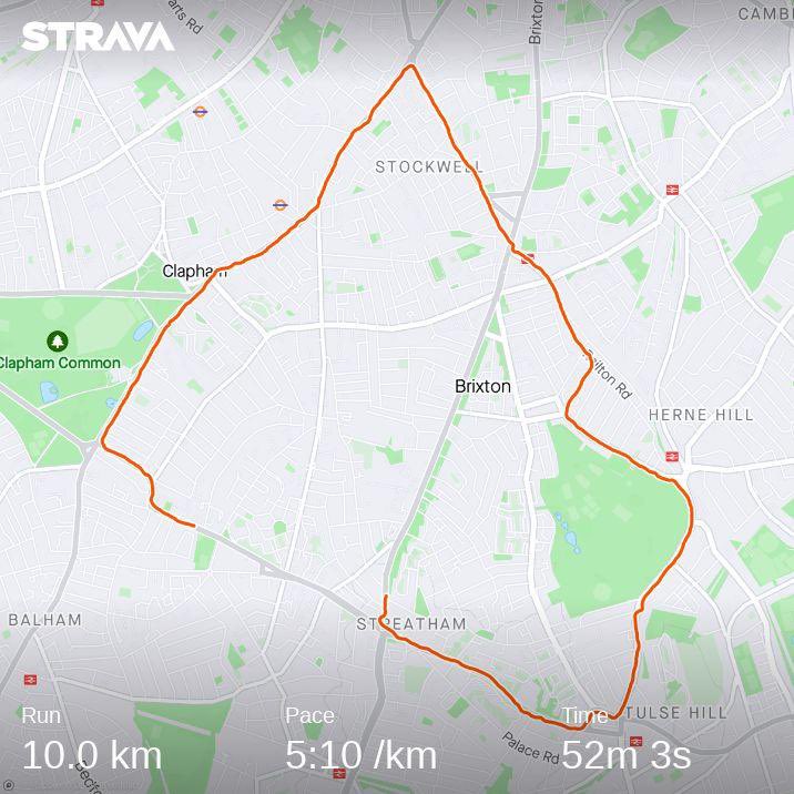 Check out my run on Strava. New 10km PR 51m 43s
strava.app.link/LljFUcLTiCb