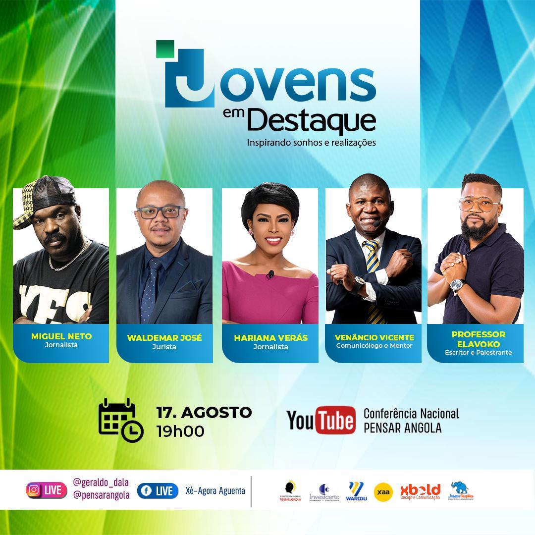 PensarAngola's tweet photo. Bom dia Minha família??
Dia 17 de Agosto temos encontro...
Transmissão ao vivo no Canal do YouTube: Conferência nacional pensar Angola https://t.co/sXacTeXBNz