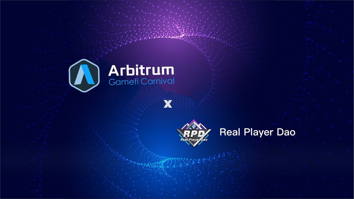 ARBGAMEFI's tweet photo. ♨️Very exciting news 
Arbitrum Gamefi Carnival enters into a strategic partnership with Real Player Dao that will use Real Player Dao to engage, analyze, and expand its community.

#Arbitrum #Gamefi #NFT https://t.co/K5ZBmXBCVA