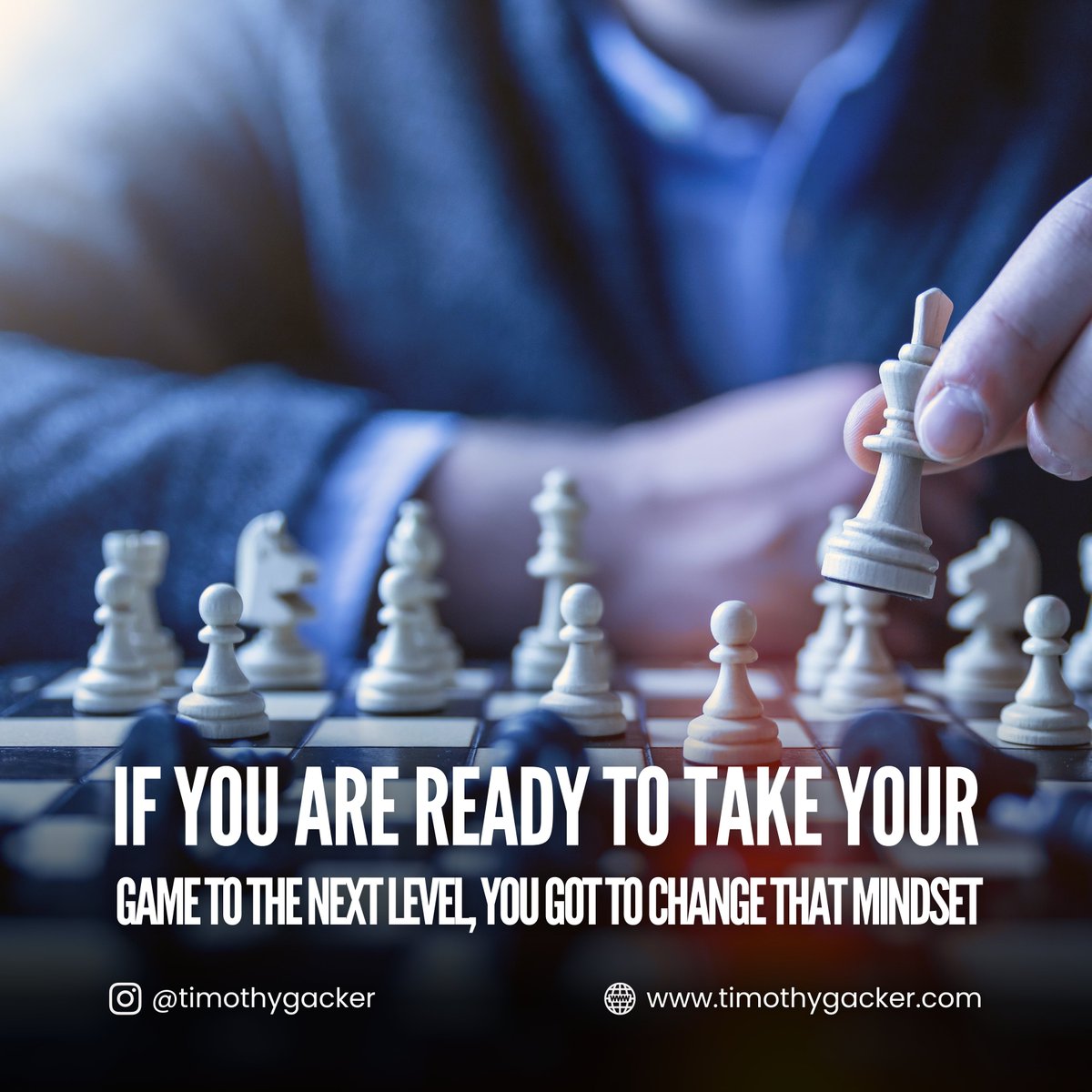 Leveling up isn't just about skills – it's about rewiring your mindset for success. 

The journey to greatness begins when you break free from old limits and embrace a mindset that knows no boundaries.   

#nextlevelmindset #gamechanger #riseabove #successmindset