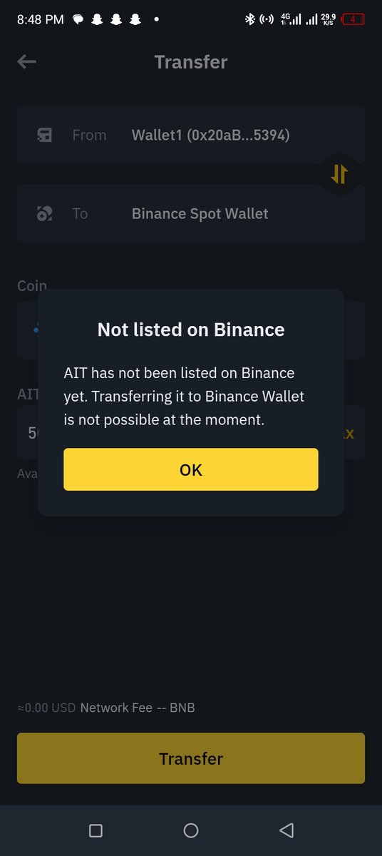 geoptah's tweet photo. @Odohneo @AITraderGlobal I received 50000 tockens I withdrew. Bt it's not yet listed . Can't understand the agenda https://t.co/RlDUACWa65