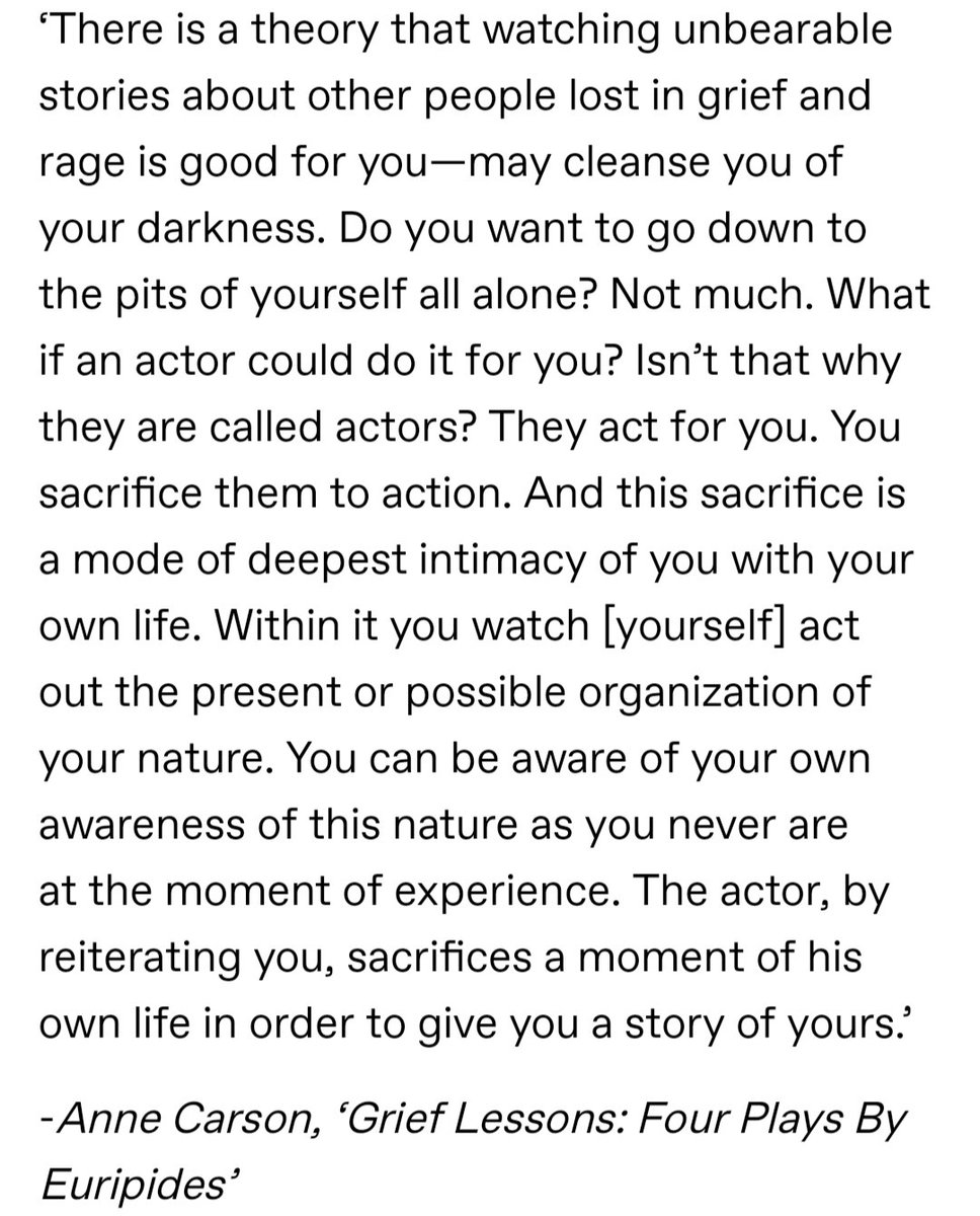 Is anyone else a little obsessed with Anne Carson? Because I am.