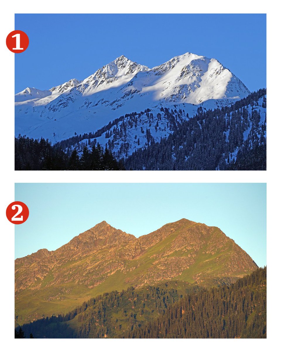 StantonReview's tweet photo. Mountains transformed by the seasons 🏔️❄️☀️ Which do you prefer: the snowy serenity of winter or the lush vibrancy of summer? Drop your favourite in the comments below! ⬇️
📍#Gstanskopf 2730m and #Wildebene 2570m
📷 Christian Suggi Schranz
#stantonamarlberg #arlberg #inTirol https://t.co/GNomICjzRl