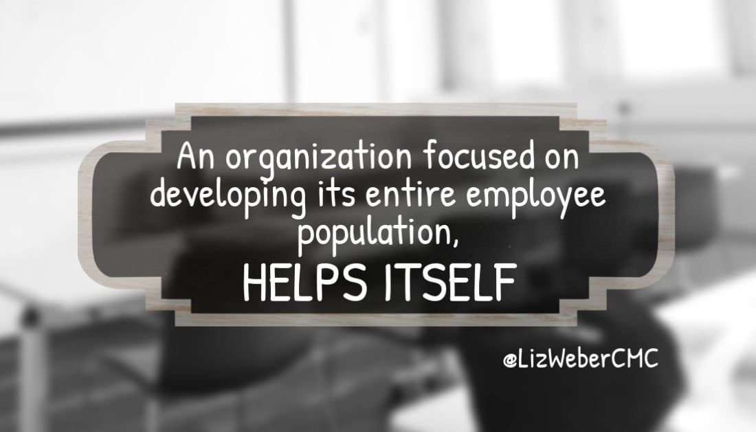 lizwebercmc's tweet image. Leadership Tip:
An organization focused on developing its entire employee population, helps itself.
-
#EmployeeEngagement #CorporateCulture #OrganizationalGrowth