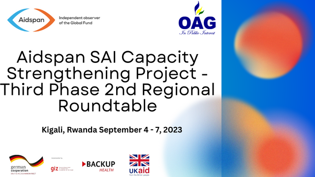 aidspan's tweet photo. 🌍Aidspan's 2nd Regional Roundtable is just around the corner! Join key players in global health financing from September 4th-7th in #Kigali🇷🇼

Engage in meaningful dialogue about enhancing assurance measures for health grants funded by donors in Sub-Saharan Africa.⚕️ https://t.co/5IDWd1LMan