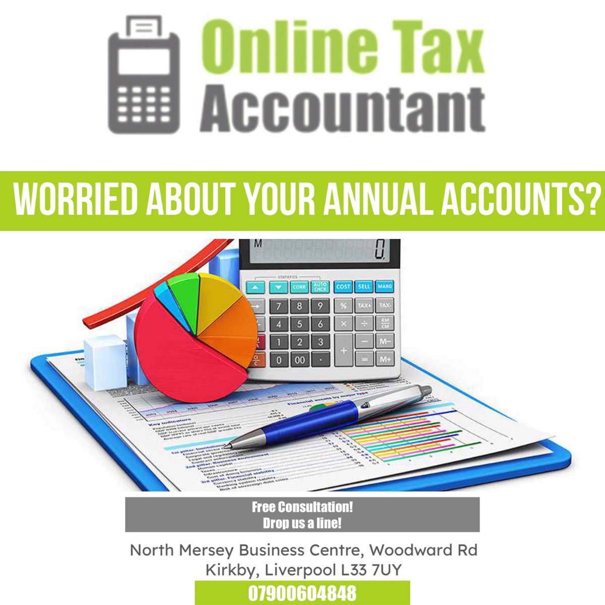 Are you worried about your filling in your annual accounts?
We offer a full suite of Tax &amp; Accounting Services.

Making life easier for you with our range of low-cost support services is designed to reduce the routine workload for you and your management team
#liverpool #knowlsey