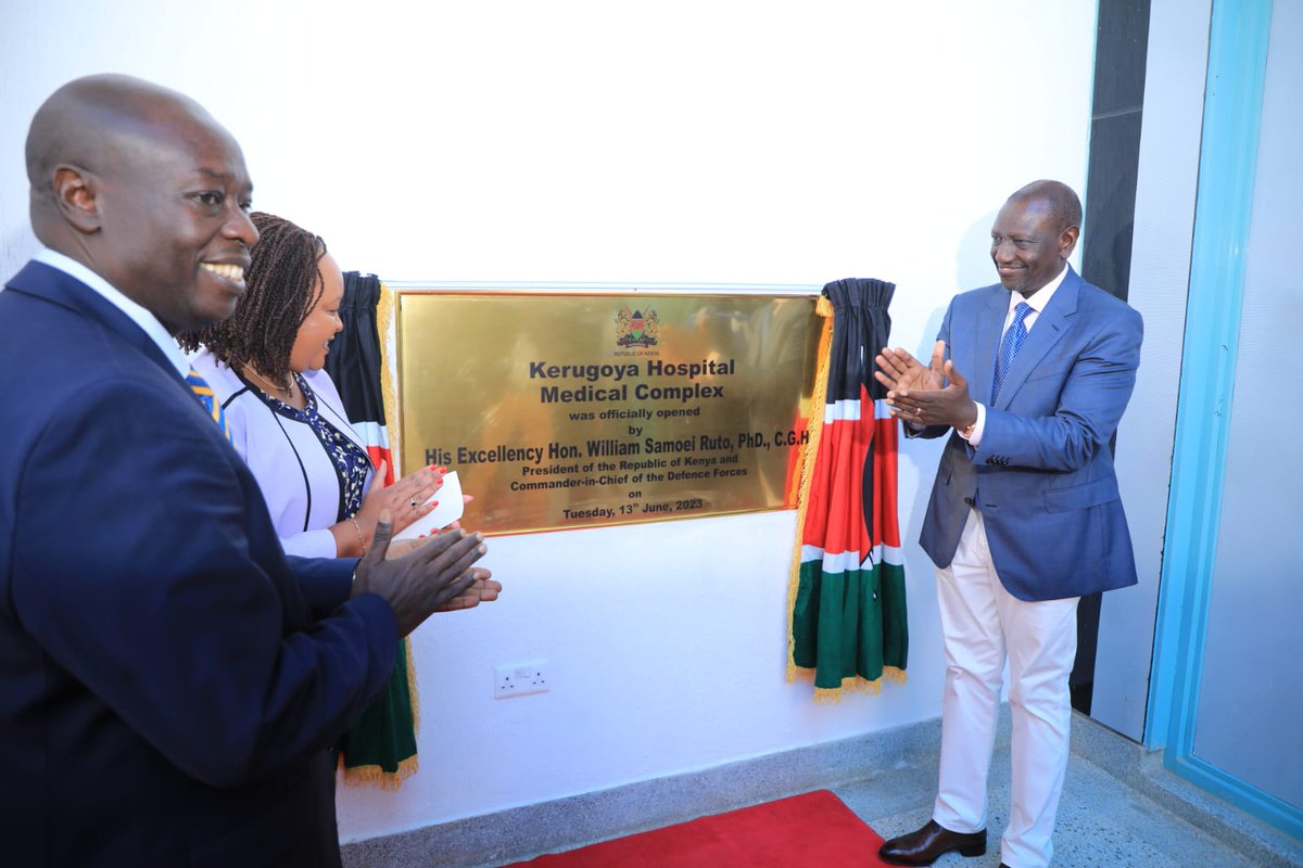 BiancaNaom1's tweet image. As we reflect on 10 years of devolution, we acknowledge Governor Anne Waiguru&apos;s efforts in healthcare. Under her leadership, the construction of a 350-bed capacity Kerugoya Level Five Hospital with an ICU and HDU is complete and running.
#KirinyagaAtDevCon2023