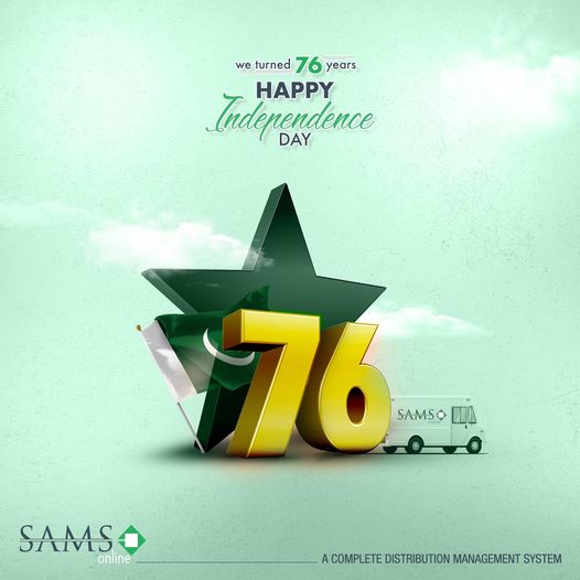 Sams_Online's tweet photo. This independence, lets make sure to always distribute love, peace & harmony. PAKISTAN ZINDABAD
#SamsOnline #IndependenceDay #14August https://t.co/P3L7isMyqT