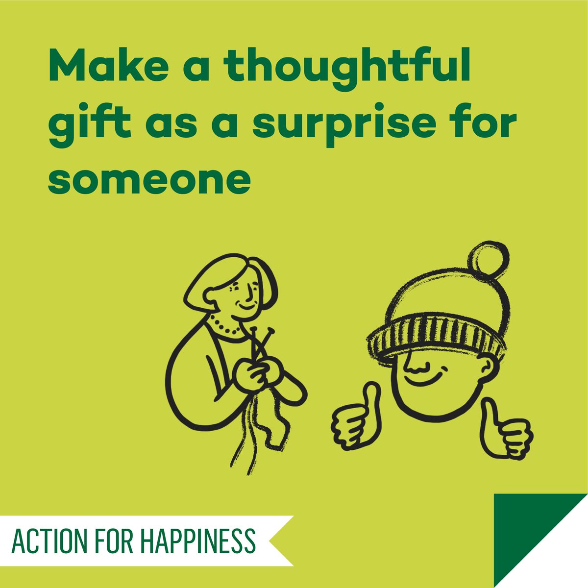 Altruistic August - Day 16: Make a thoughtful gift as a surprise for someone actionforhappiness.org/altruistic-aug… #AltruisticAugust