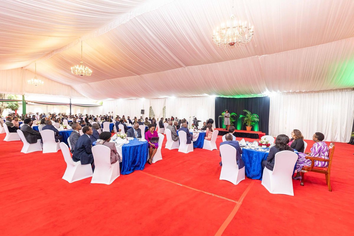 ChepkwonyKenn's tweet photo. Honored to speak in State House Nairobi🇰🇪during the commisioning of the 2023 cohort of the MASHAV Training Program by the First Lady of Kenya @MamaRachelRuto https://t.co/5kmW2uulBL