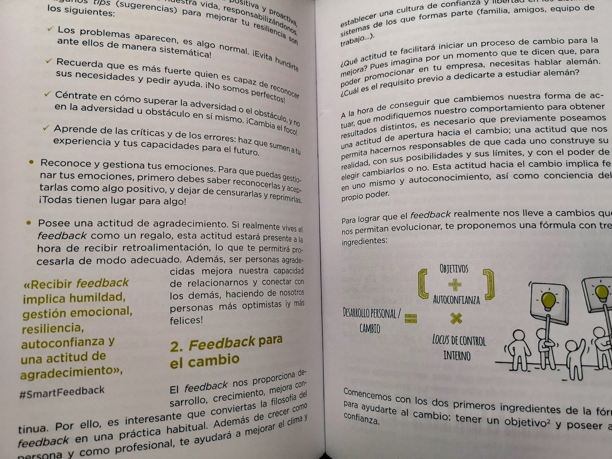 Si vives el feedback como un regalo esta actitud estará presente a la hora de recibir retroalimentación. Ser personas agradecidas mejora nuestra capacidad de relacionarnos y conectar con los demás haciendo de nosotros personas felices!! @_TIRURIRU_ #SmartFeedback #FelizMiércoles